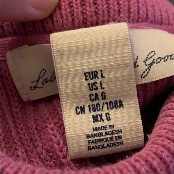 Oversized Pink Sweatshirt - Picture 5 of 7